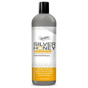 Absorbine Silver Honey Medicated Shampoo 16-oz, Pet Shampoo