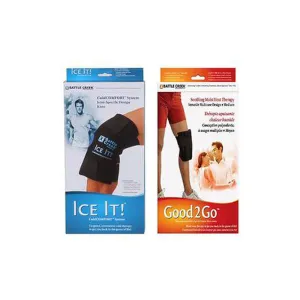 Battle Creek Knee Pain Kit, with Electric Moist Heat and Cold Therapy