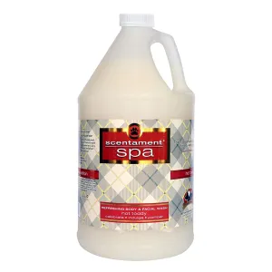 Best Shot Scentament Spa Seasonal Facial & Body Wash, Hot Toddy, 1 Gallon