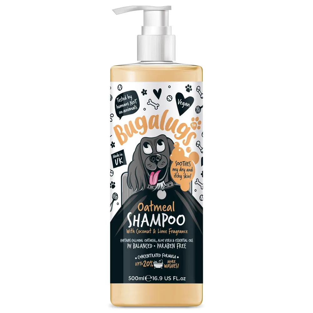 Bugalugs Dog Oatmeal & Aloe Shampoo