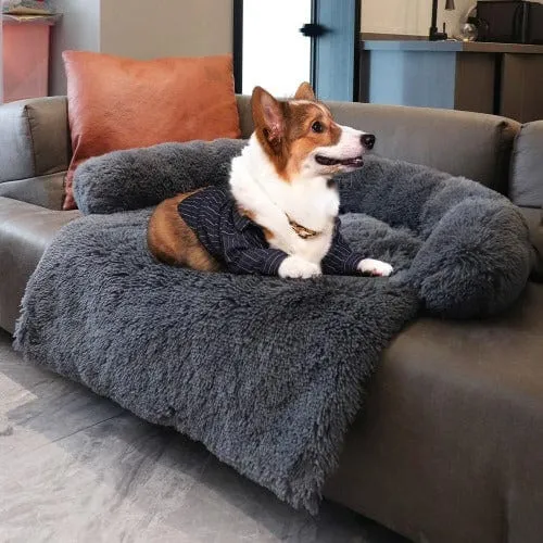 Calming Plush Couch Protector