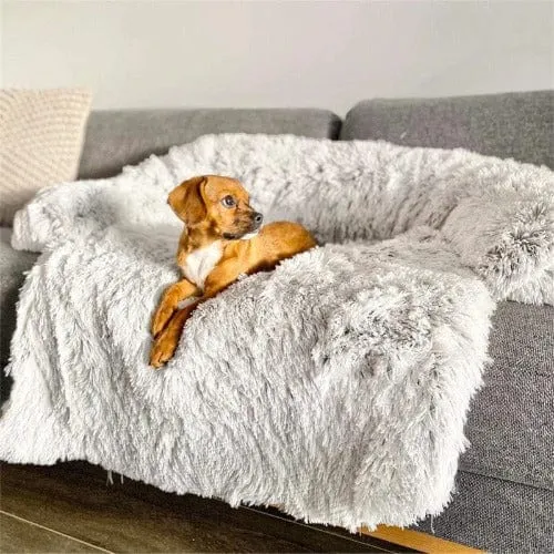 Calming Plush Couch Protector