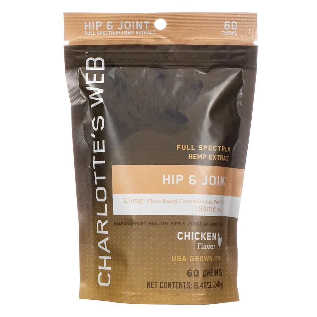 Charlotte's Web Hip and Joint Chews for Dogs
