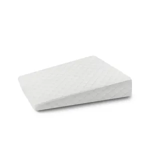Cotton Home Smooth Wedge Memory Foam Pillow Anti-stress Fabric White