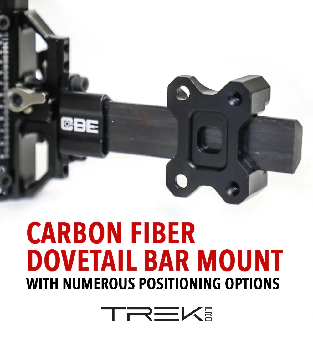 CUSTOM BOW EQUIPMENT TREK PRO 5-PIN DOVETAIL SIGHT