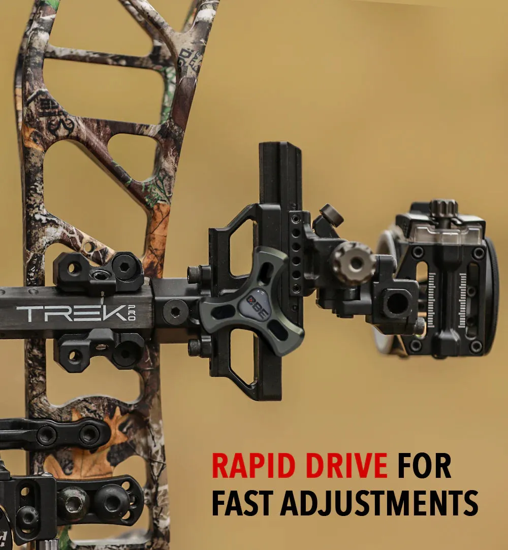 CUSTOM BOW EQUIPMENT TREK PRO 5-PIN DOVETAIL SIGHT