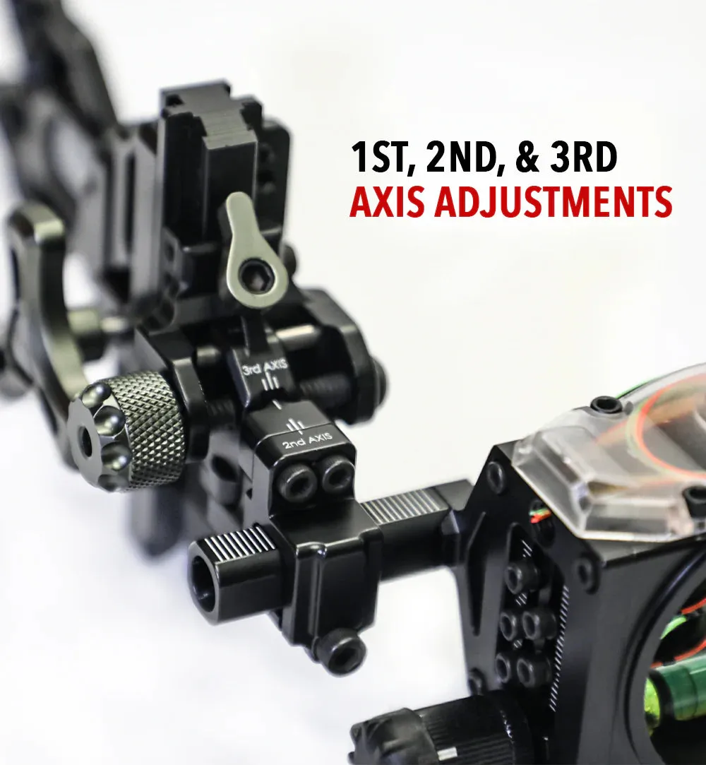 CUSTOM BOW EQUIPMENT TREK PRO 5-PIN DOVETAIL SIGHT