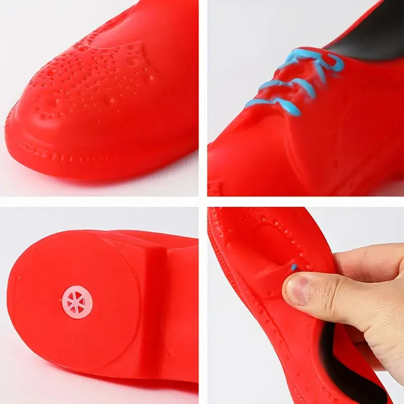 DURABLE SQUEAKY SHOE RUBBER CHEW TOY