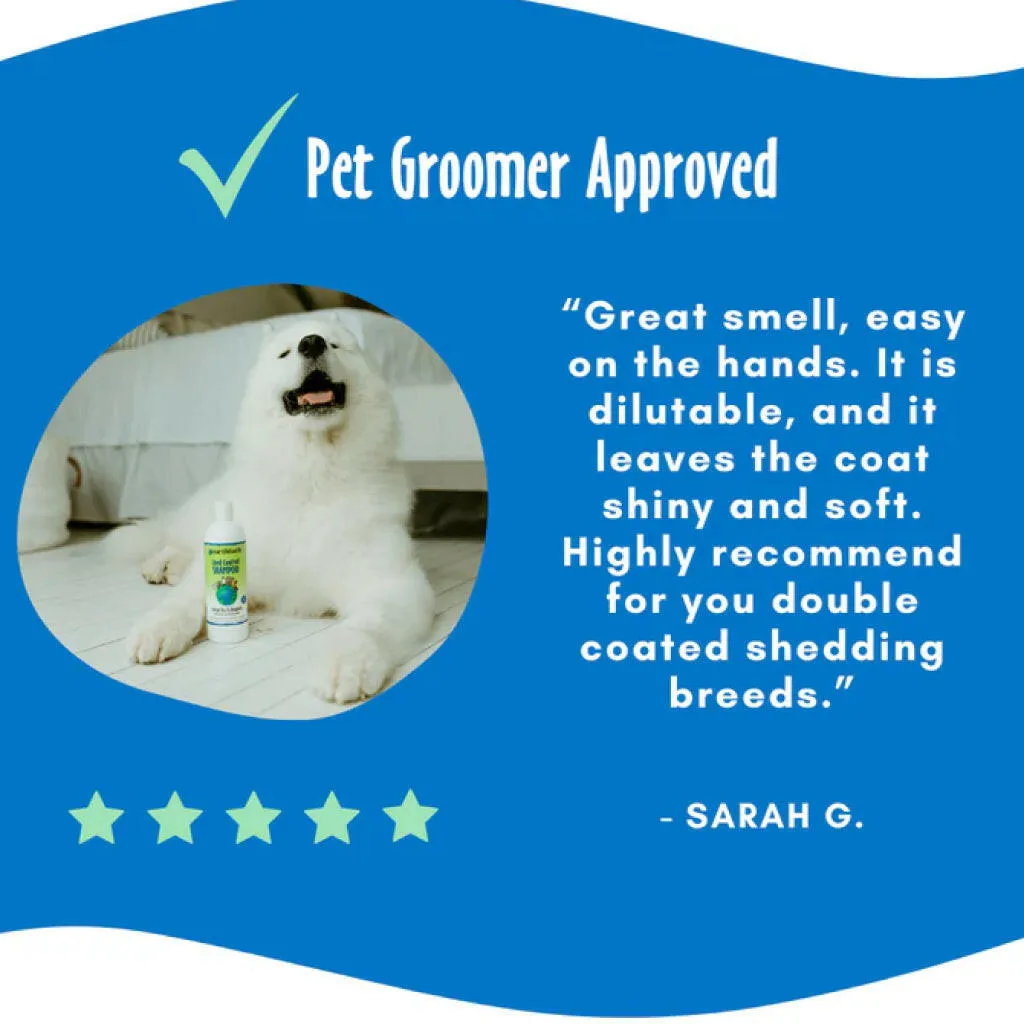 Earthbath Shed Control Green Tea & Awapuhi Shampoo for Dogs & Cats