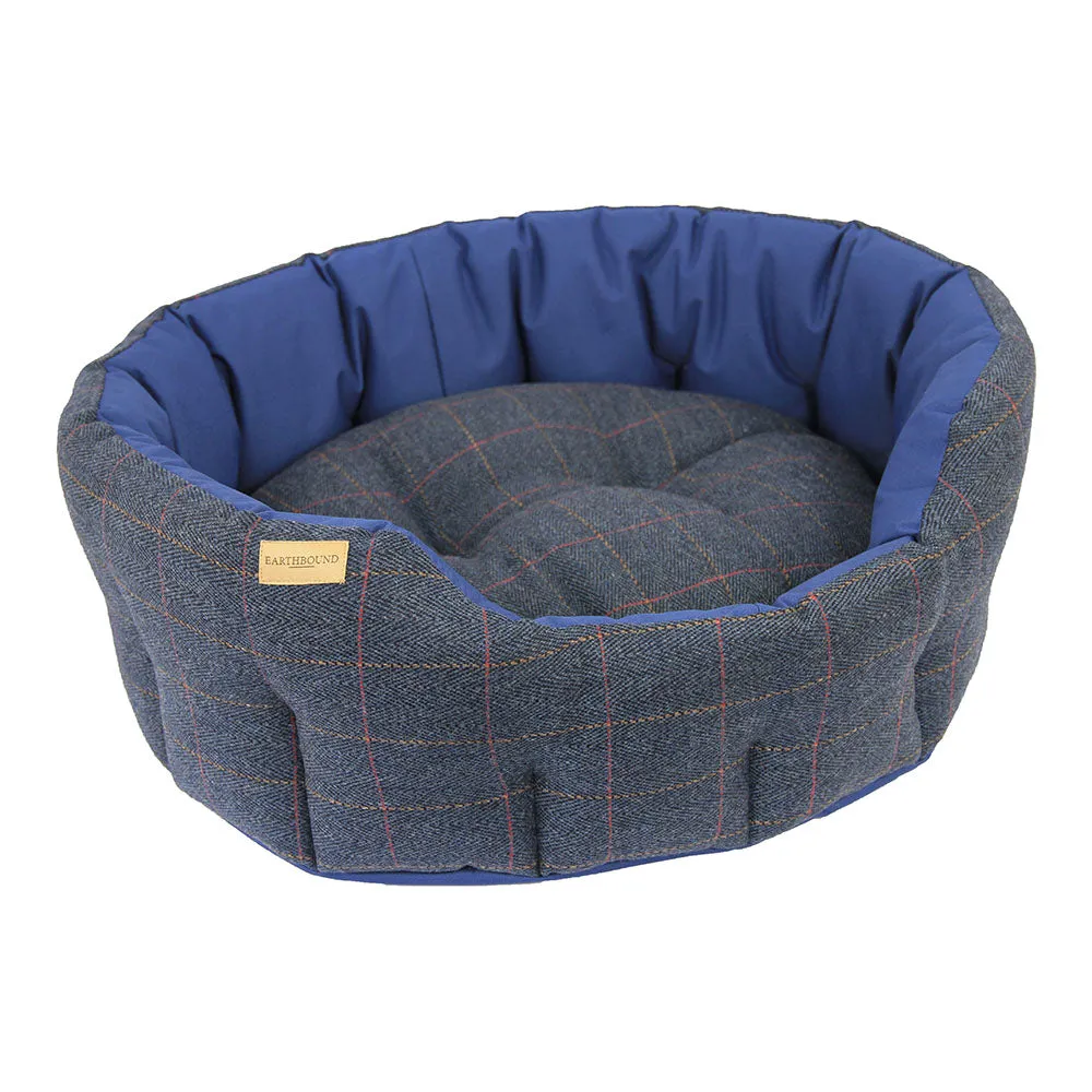 Earthbound Dog Beds Waterproof Tweed L