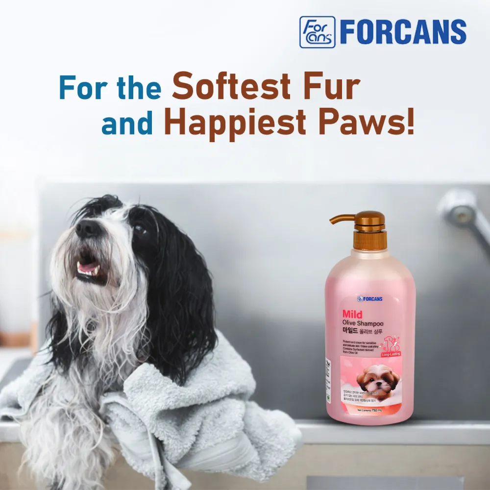 Forbis/Forcans Mild Olive Shampoo for Puppies & Kittens