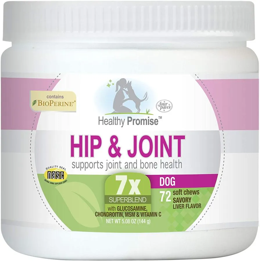 Four Paws Healthy Promise Hip and Joint Supplement for Dogs