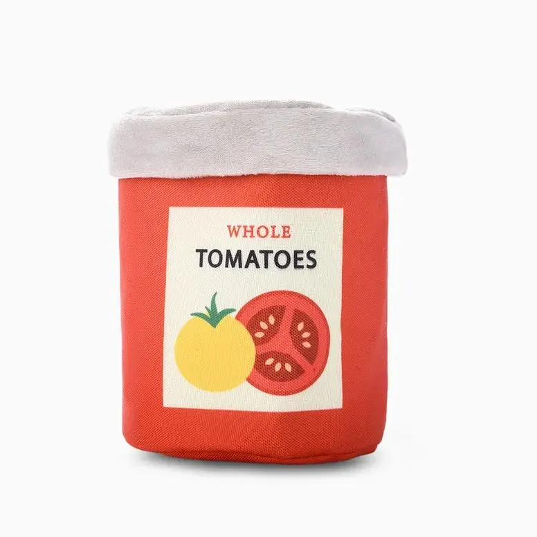 Hugsmart Pet Food Party Tomato Can Interactive Dog Toys