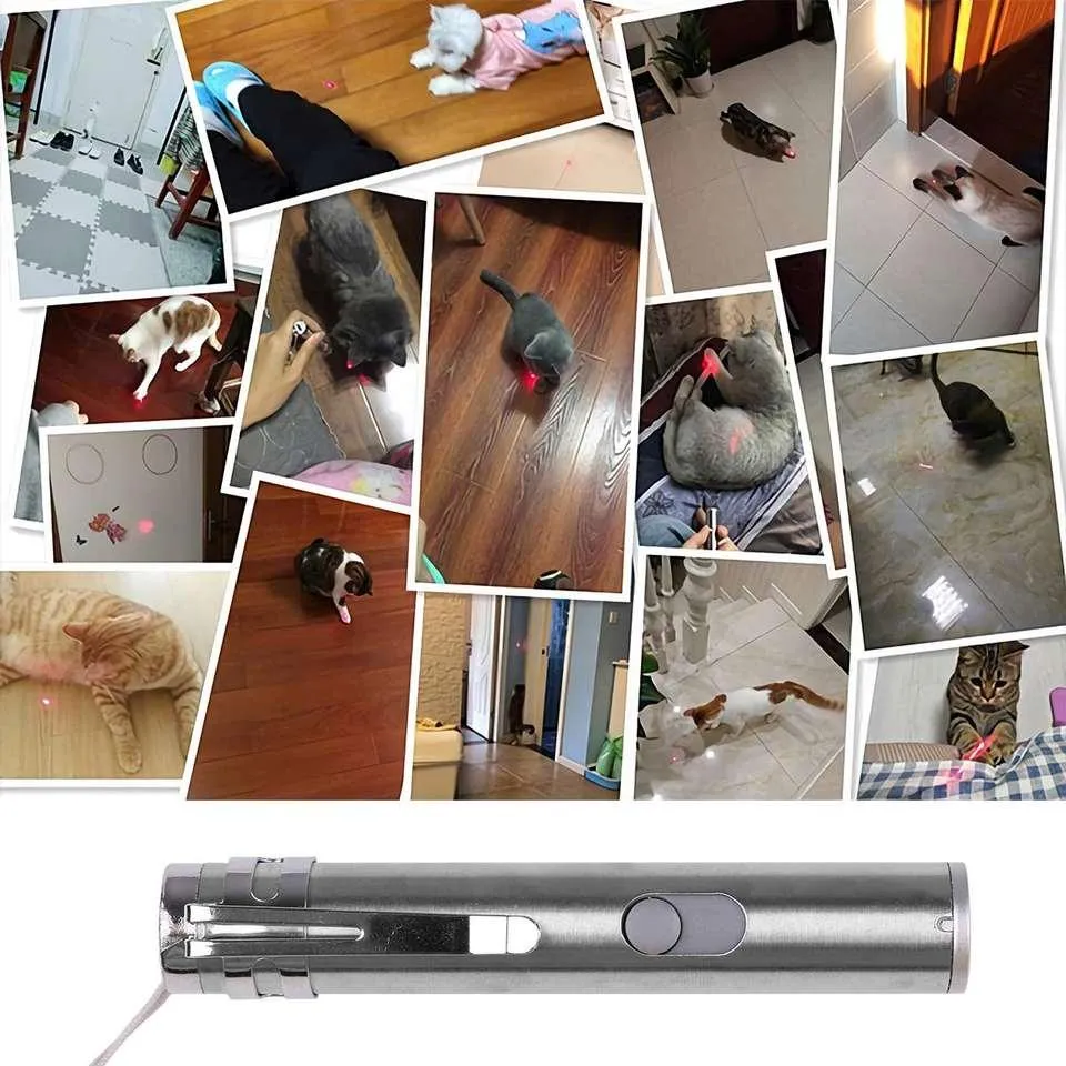 Interactive Laser Toy for Cats, Dogs and Pets Halpix Laser Toy