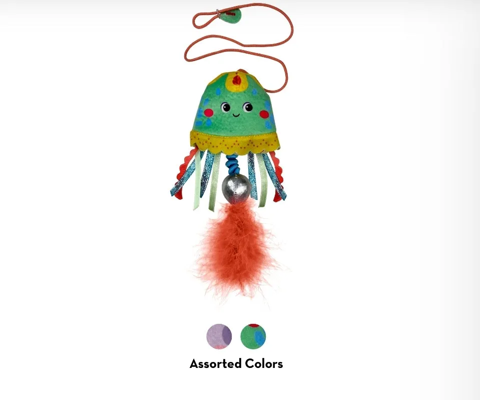 KONG Jellyfish Teaser Cat Toy – Interactive Play for Active Cats