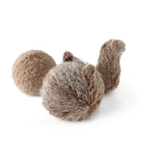 LAMBWOLF COLLECTIVE - SQUIRREL POP DOG TOY SMALL