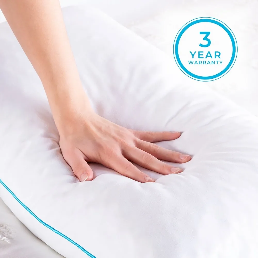 Linenspa Essentials 2 Pack Shredded Memory Foam Pillows