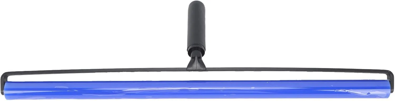 Lint Roller, Pet Hair Remover For Laundry Reusable Lint Roller with Black Handle Silicone Soft Static Action Cleaner Roller For Hair, Dander, Dust, Fibers, Rubber Powder, And (24 inch)