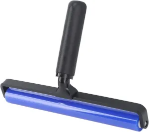 Lint Roller, Pet Hair Remover For Laundry Silicone Soft Static Action Cleaner Roller with Black Handle Reusable Lint Roller For Hair, Dander, Dust, Fibers, Rubber Powder, And (12 Inch)