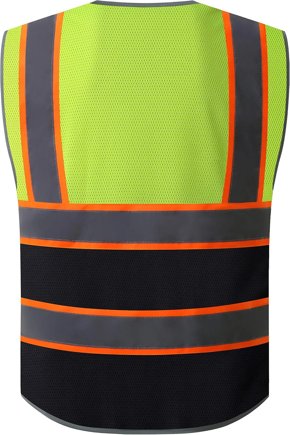 LOHASPRO Safety Vest High Visibility - Mesh Reflective Vest with Pockets for Men & Women - ANSI/ISEA Standards