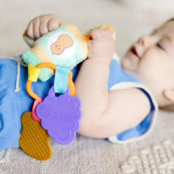 Melissa & Doug PB&J Take-Along Baby Toy (Peanut Butter & Jelly)