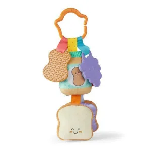 Melissa & Doug PB&J Take-Along Baby Toy (Peanut Butter & Jelly)