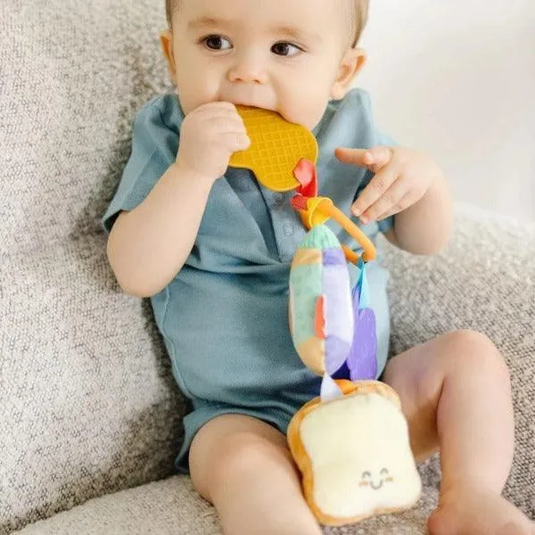 Melissa & Doug PB&J Take-Along Baby Toy (Peanut Butter & Jelly)