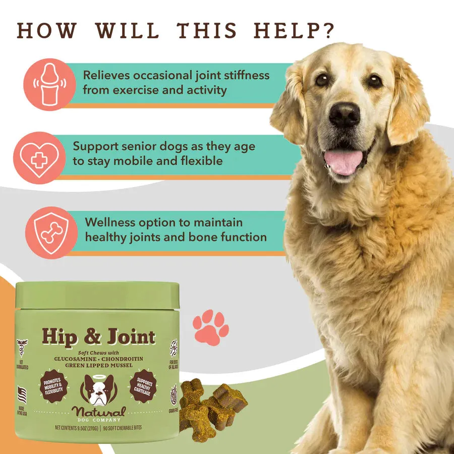 Natural Dog Company Hip & Joint Dog Supplements - Wholesale