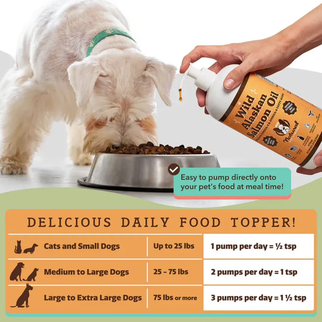 Natural Dog Company Wild Alaskan Salmon Oil