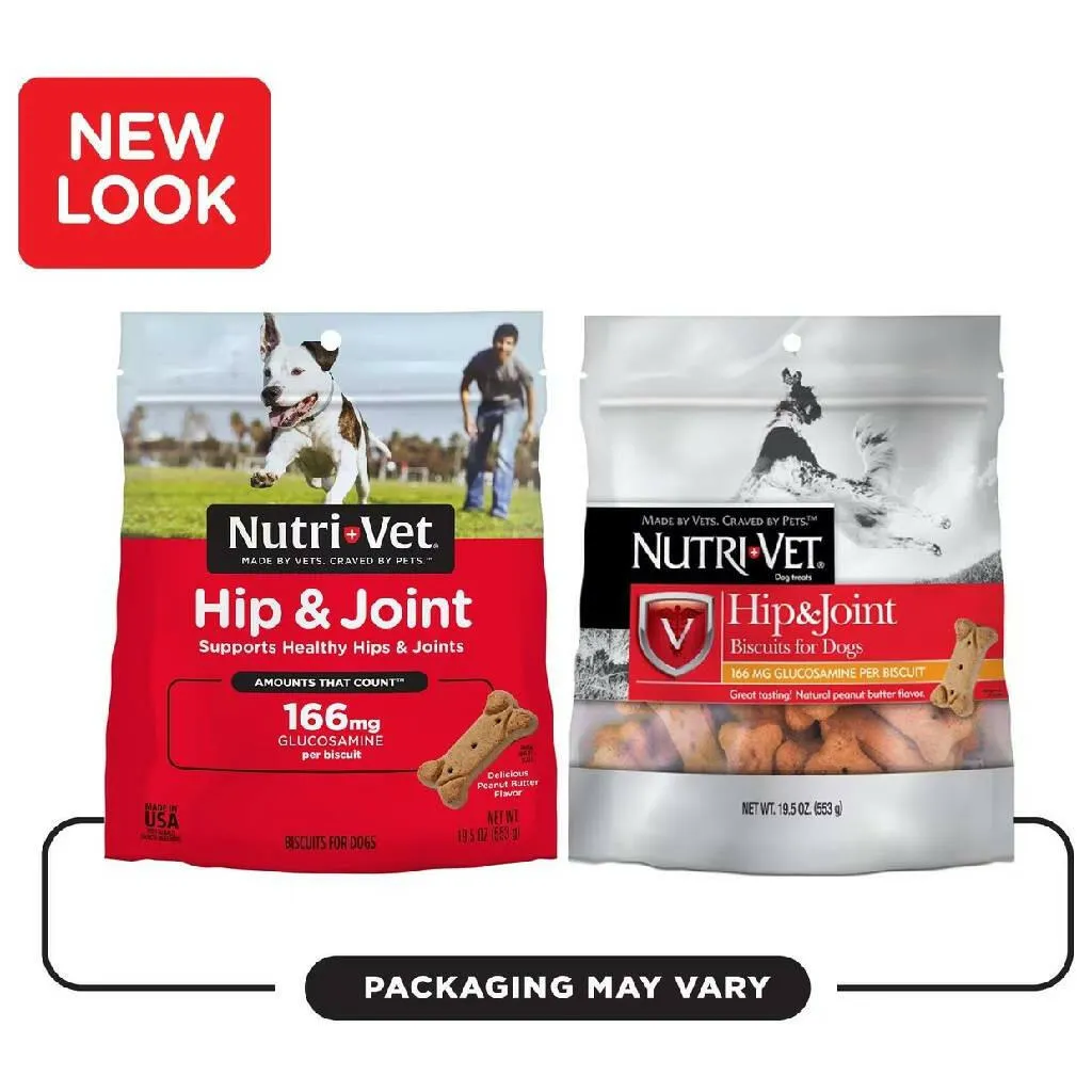 Nutri-Vet Hip & Joint Regular Strength Biscuits for Dogs