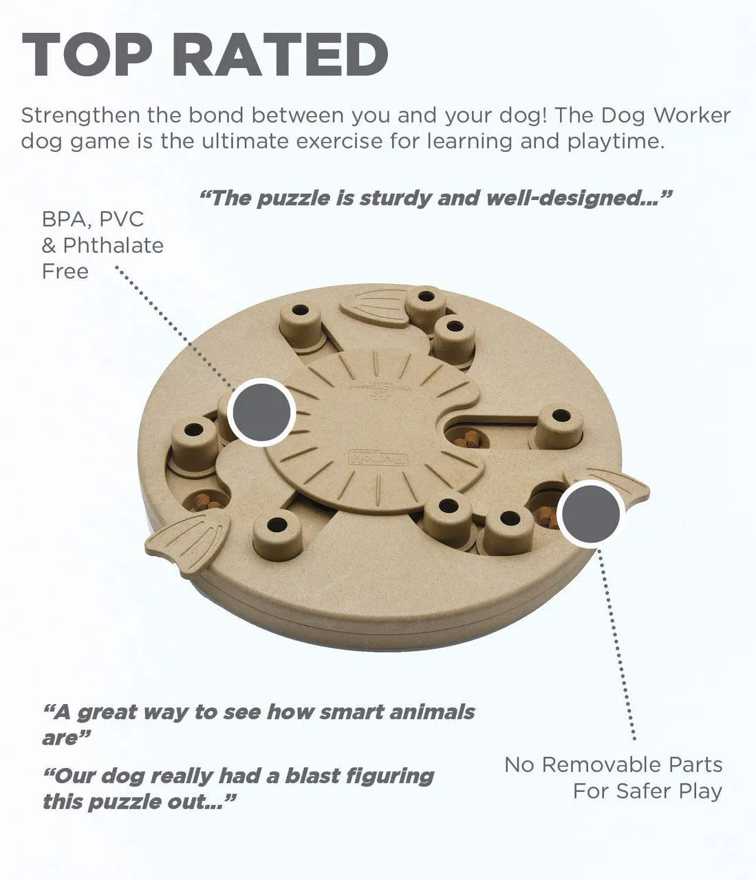 Outward Hound - Worker Interactive Treat Puzzle for Dogs