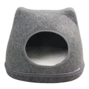 PAWISE  Felt Cat Iglo Grey 40cm