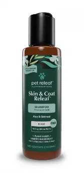 Pet Releaf "Sensitive Skin & Coat Relief" Shampoo for Dogs TRIAL & TRAVEL SIZE