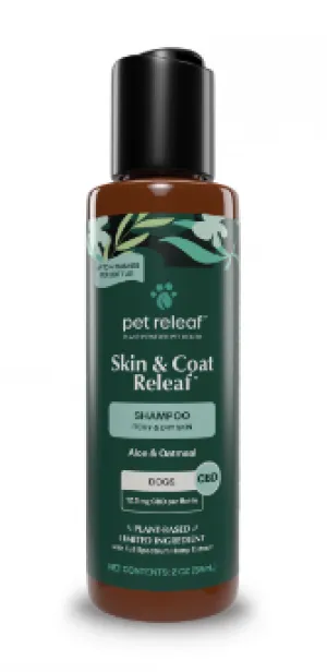 Pet Releaf "Sensitive Skin & Coat Relief" Shampoo for Dogs TRIAL & TRAVEL SIZE