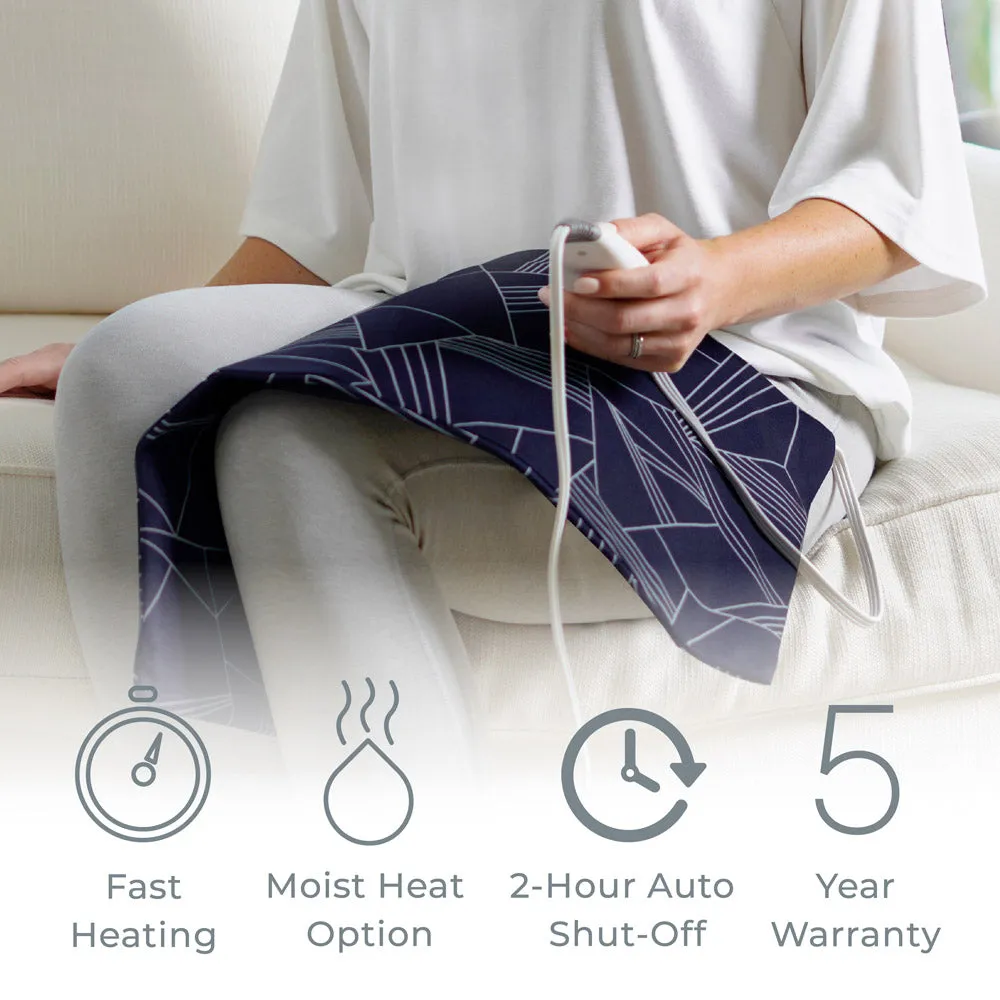 PureRelief Express Designer Series Heating Pad 12" x 24"