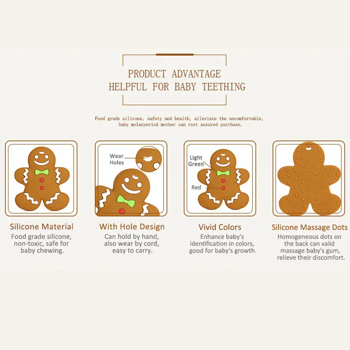 Silicone Teething Toys For Toddlers And Baby Chew Toy Wholesale