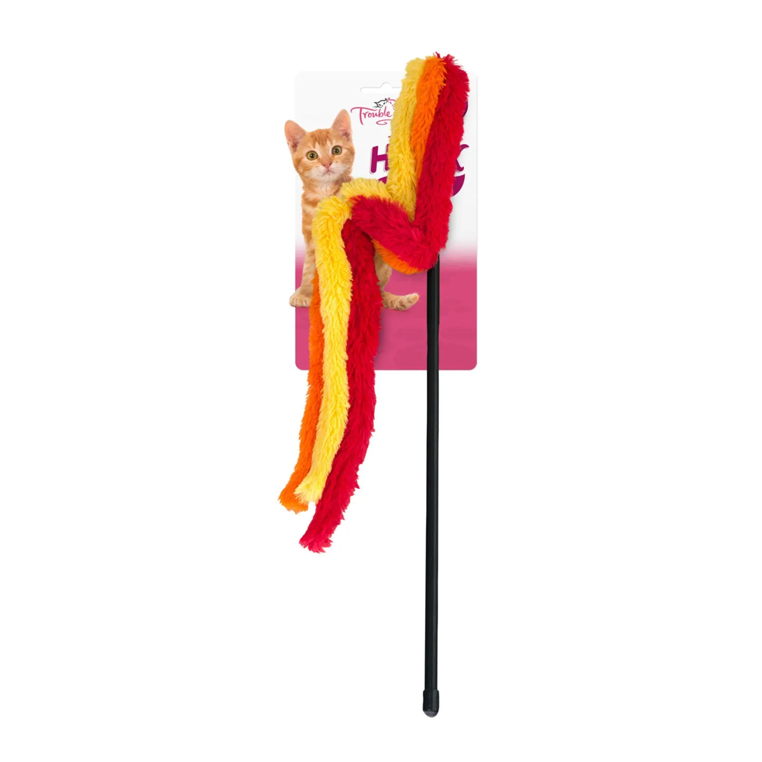 Trouble & Trix HiJinx Towel Wand Cat Toy