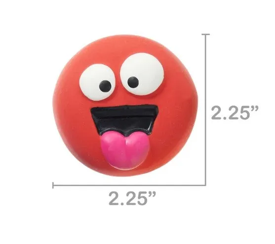 Vibrant Life Playful Buddy Dog Toys, Emoticon, Extra Small, 5 Count
